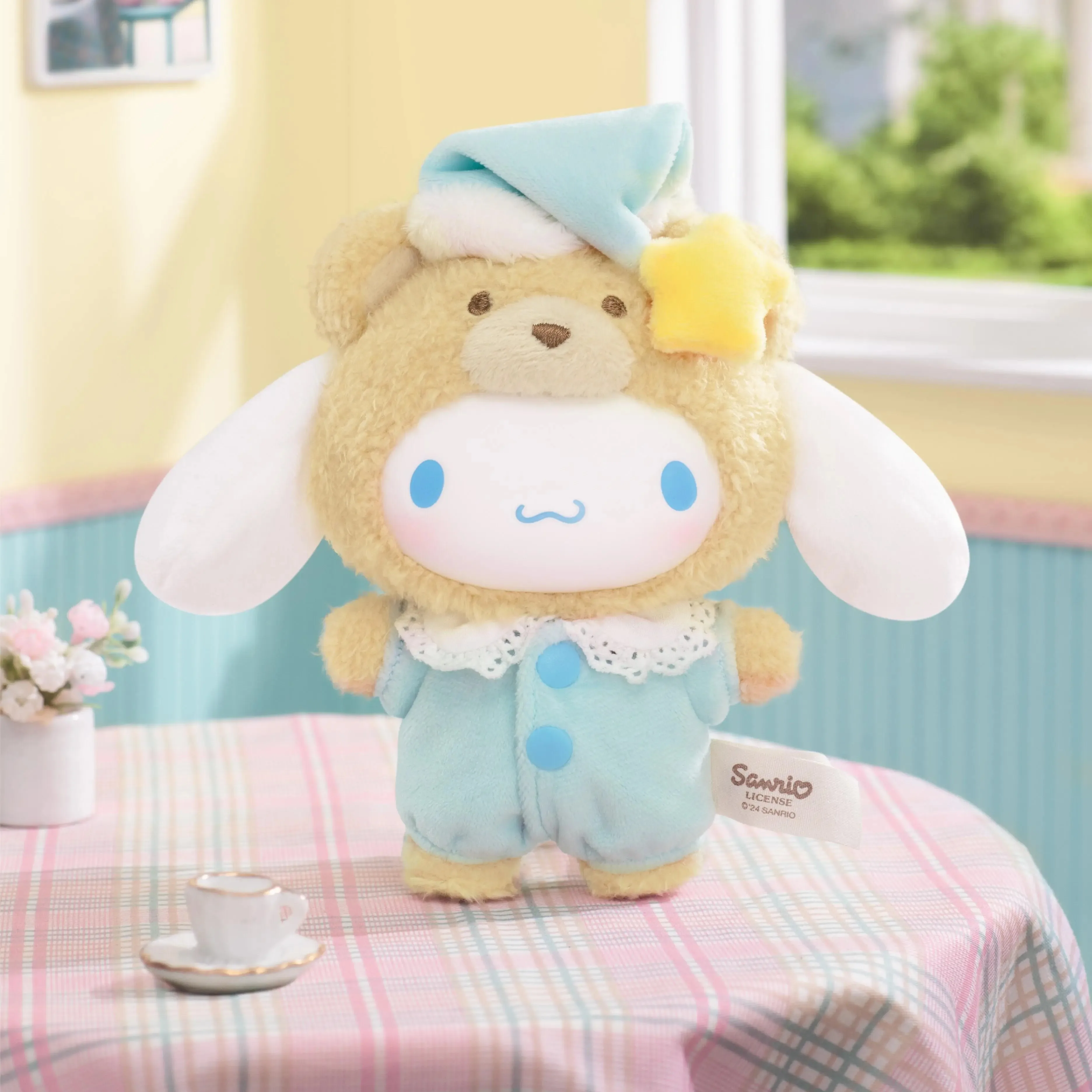 لعبة سانريو فينيل لاتيه للأطفال مصنوعة من مادة الفينيل الناعمة واللطيفة، هدية مدروسة مناسبة لكل من المجموعة والديكور