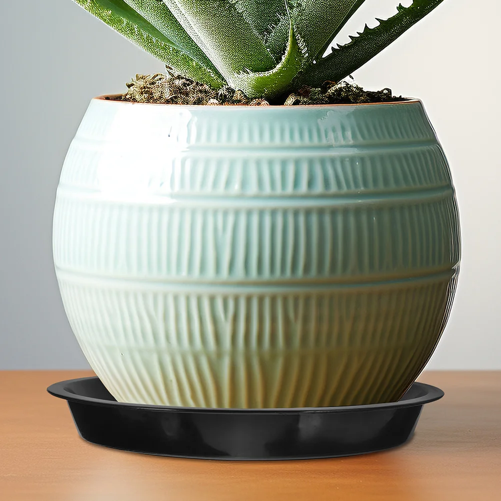 10 Pcs Flower Pot Base Plants Water Tray Plates to Catch Indoor Planter Trays for Pots