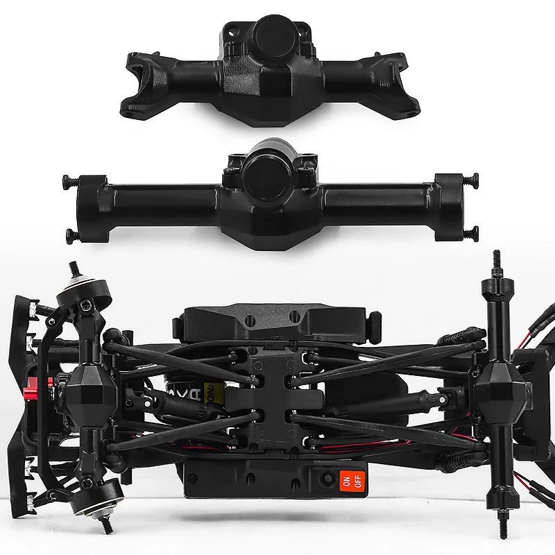 

Metal Front & Rear Integrated Portal Axle for Axial 1/30 SCX30 Wrangler/Ford Bronco/Chevrolet K10 RC Cralwer Upgrade Patrs