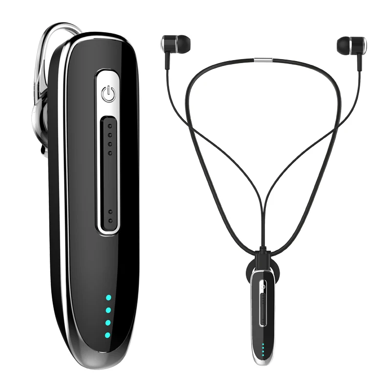 K2 Bluetooth Headset Handsfree Auriculares Wireless Headphones Earbuds Big Power Battery Display earphone with Microphone