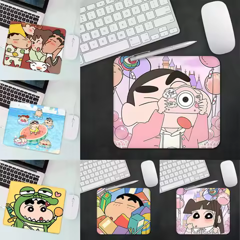 Gaming Mouse Pad XS Small Mousepad For Cute cartoon Crayons Shinchans PC Gamer Desktop Decoration Office Mouse Mat Deskmat Rug