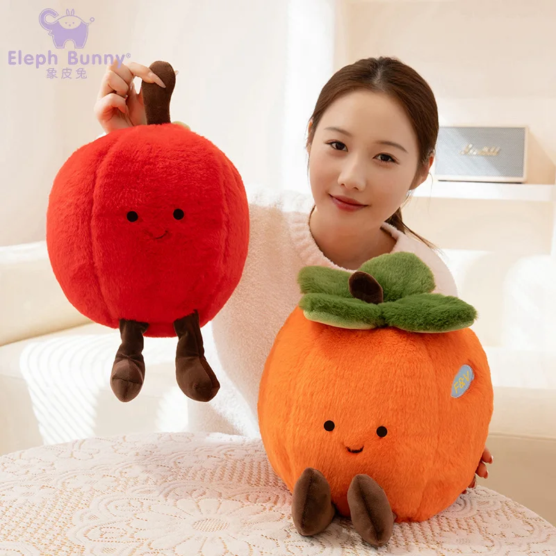 Süße Frucht Plüschtier Tasche Dekor Ananas Mangkhut Erdbeere Avocado Apfel Banane Niedliche gefüllte Fruchtpuppe Weiche Plüschtiere Geschenke ﻿