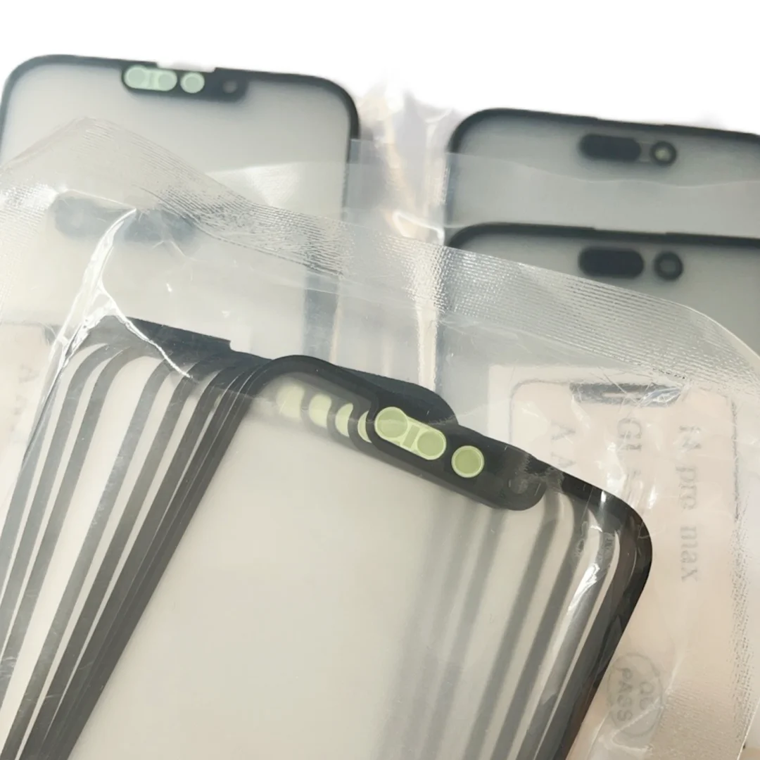 10 SZT. Szkło zewnętrzne z klejem OCA do iPhone 18 Pro, 18 Pro Max, 14, 15, 16 Pro Plus, 13, 12, 11 Pro Max, Mini, wymiana ekranu dotykowego i obiektywu — zdjęcie produktu 2