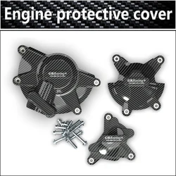 Motorcycles Engine protective cover For Yamaha YZF-R1 YZF R1 2009-2014 carbon fiber printing