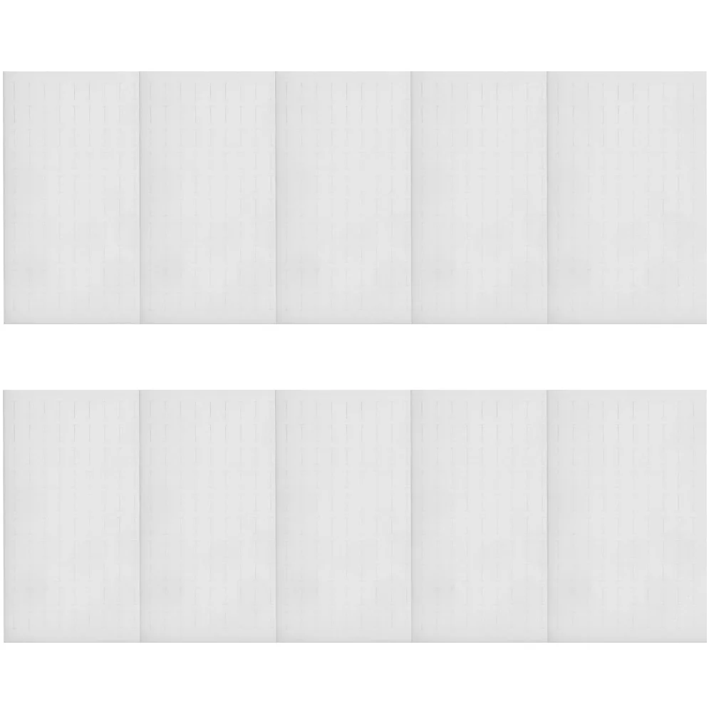 10 Pcs Storage Box Jewelry Display Case Earring Sponge Holder Rings Pad for White Jewellery Boxes Lovers