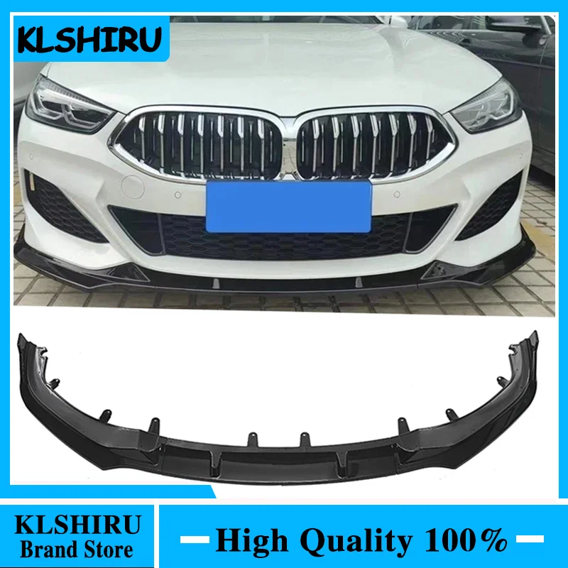 

Car Front Bumper Spoiler Blade Lip Lower Splitter Guard Plate For BMW 8 Series G14 G15 G16 (840i/840i 840d) M Sport 2018-2021