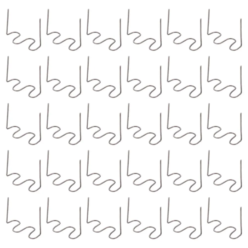 

100Pcs 0.6mm Wavy Shape Plastic Welding Staples Efficient Dashboard and Bumper Repair Fastening System Automotive Repair Staples