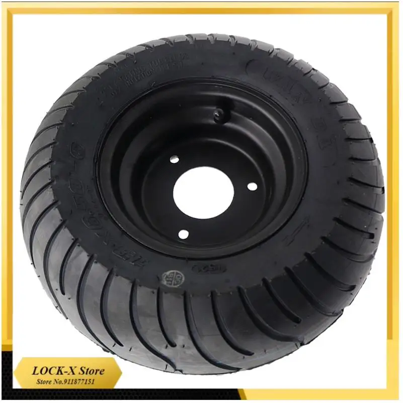 13X6.50-6 Tyre Tubeless Wide Tire + 6 inch Alloy Hub for 4Wheel ATV Go-Kart Sightseeing Car Accessories 13 inch Vacuum Wheels - view 4