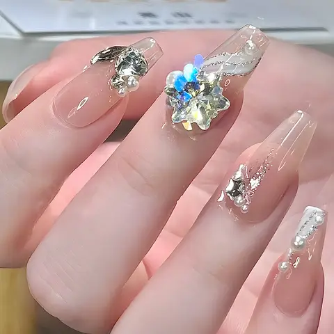 8 best sales lösnaglar lila - №8