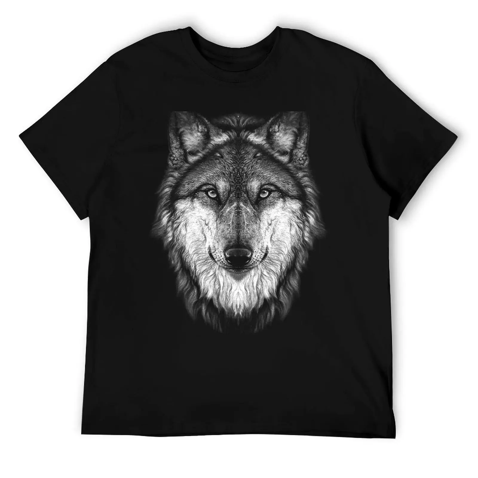 

Wolf face T-Shirt man t shirt cotton high quality t shirts for man pack cotton man t shirts high quality luxury brand T-Shirt