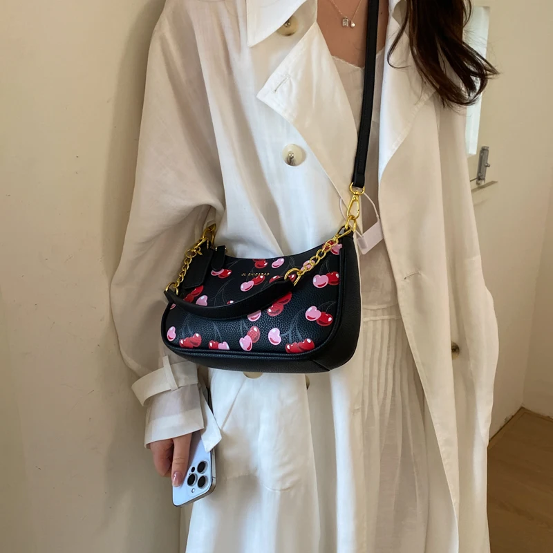 Classic pattern design women's shoulder bag luxury party style crossbody bag fashion trend zipper handbag