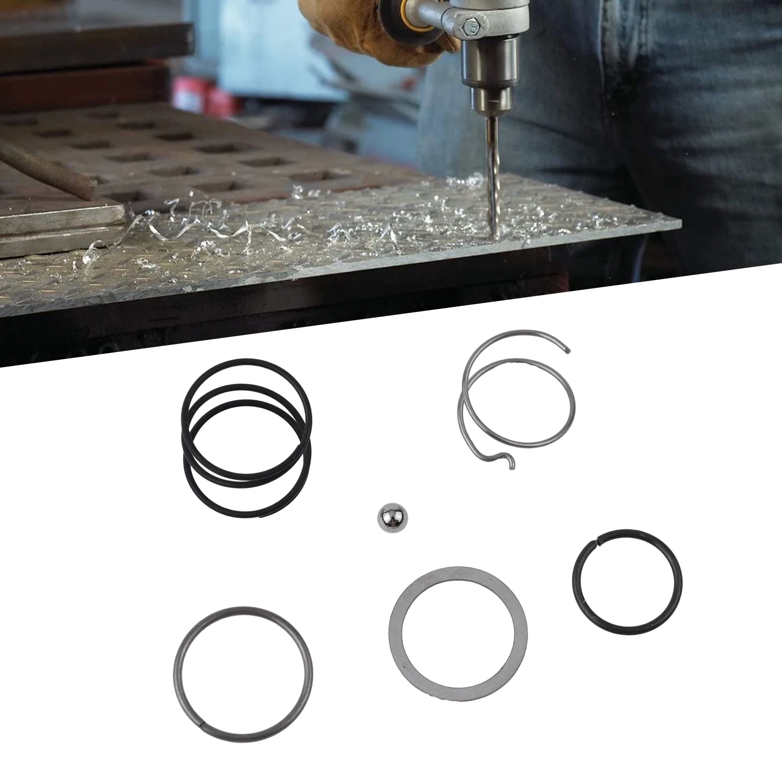 High Quality Wrenc Accessories N078434 N089668 Spring Kits Steel Ball 1 Pcs 6g DCF840 DCF850 DCF885 Durability