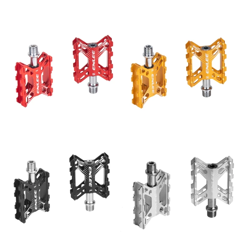 

MTB Pedals Mountain Bike Pedals Wide Bearing Flat Foot Pedals