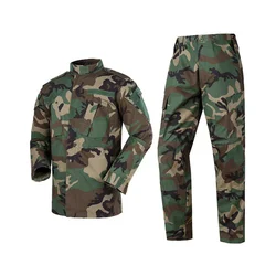 Outdoors New 3 Color Grid ACU Series Uniform Colete Tactico Suit Tactical Clothing for Men