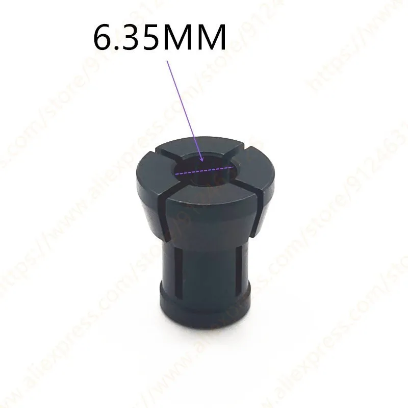 Collet กรวยสำหรับ MAKITA 763637-1 1/4 "6.35Mm 763615-1 RP0900 RT0700C RT0700CX3 RP2301FCXK RT0700CX2 3621 3621A 3620 MT361 DRT50Z