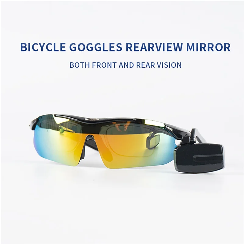 360 Degree Adjustable MTB Road Bicycle Eyeglass Rear View Mirror Universal Pro Bicycle Ultra Light Helmet Rearview