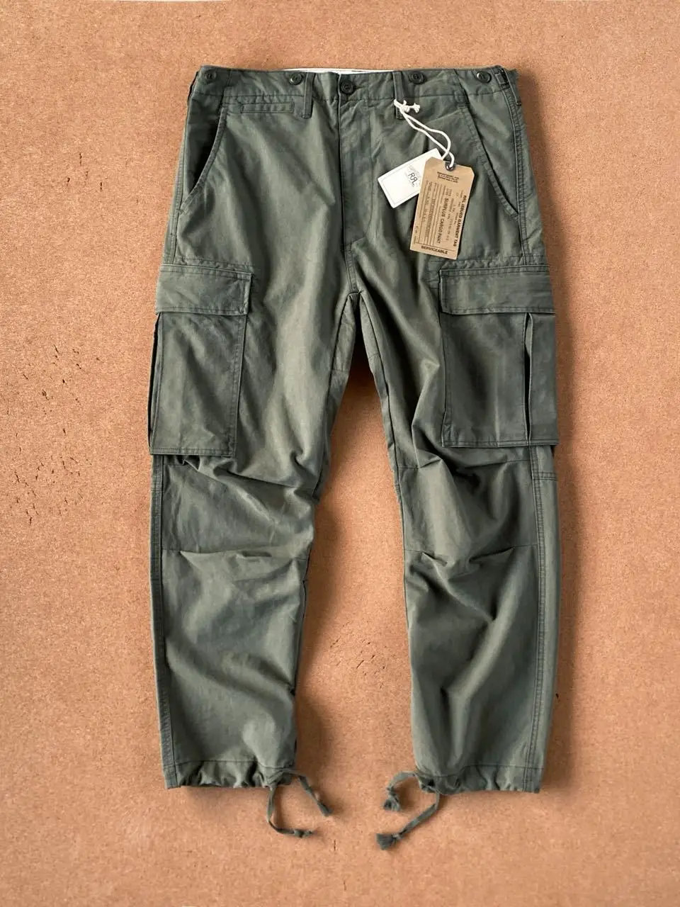 

Loose Straight Leg Casual Pants for Men Autumn Winter Military Sle Multi ket Outdoor Workwear Comfortable Cotton Trousers