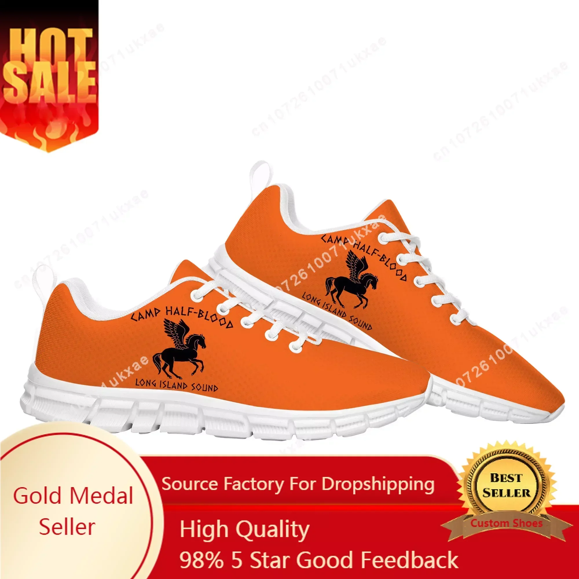 

Camp Half Blood Percy Jackson Sports Shoes Mens Womens Sneakers Parent Sneaker Customize Shoe