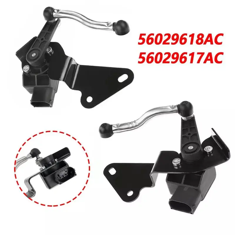 1Pair 4-Pins Rear Suspension Height Level Sensor Bracket For Dodge Ram 1500 2013 2014 56029617AC 56029618AC 56029618AB-A61E