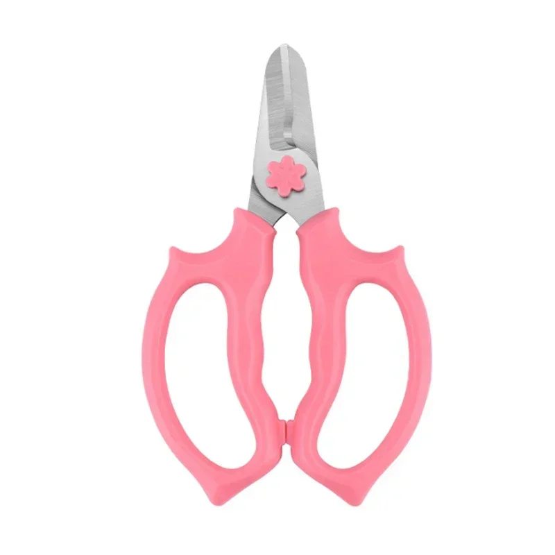 Gardening Shears Stainless Steel Flowering Scissors Flower Shop Pruning De-stemming Teaching Flower Pruning Tools