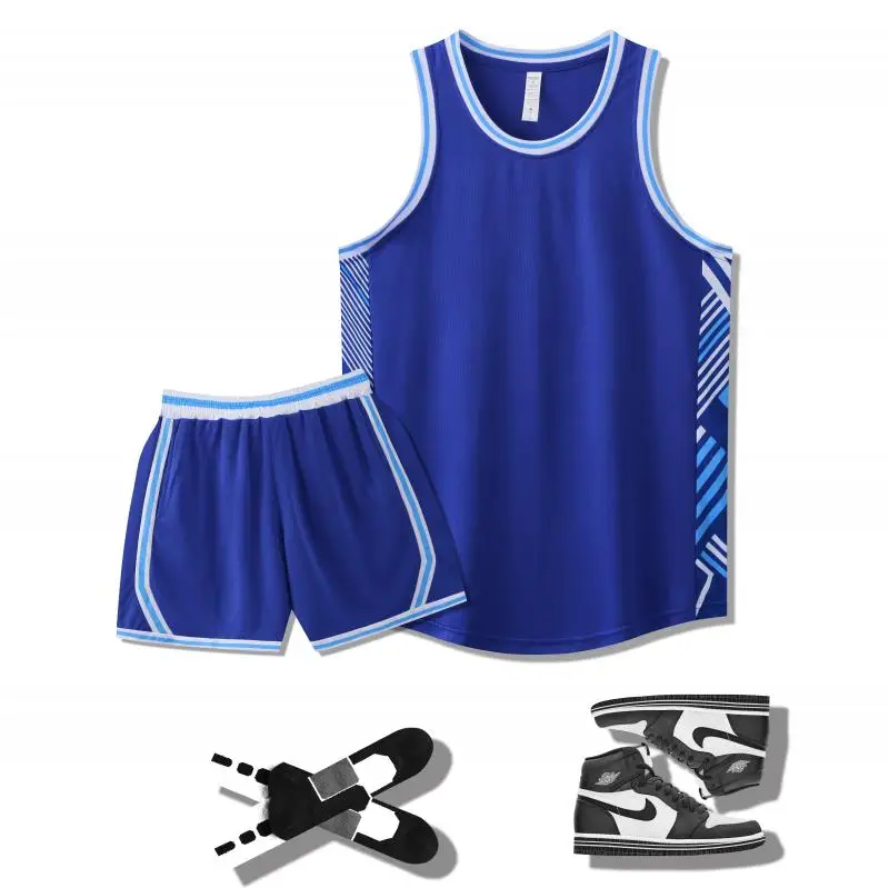 Men Basketball Jersey Set youth Cheap Basketball Training Shirt Shorts uniform Custom Women uniforms Sports Suits