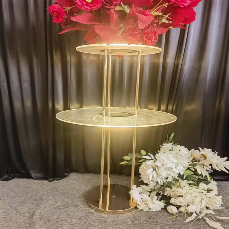 100cm Metal Stand Wedding Acrylic Table Centerpieces  Road Lead Party Decoration