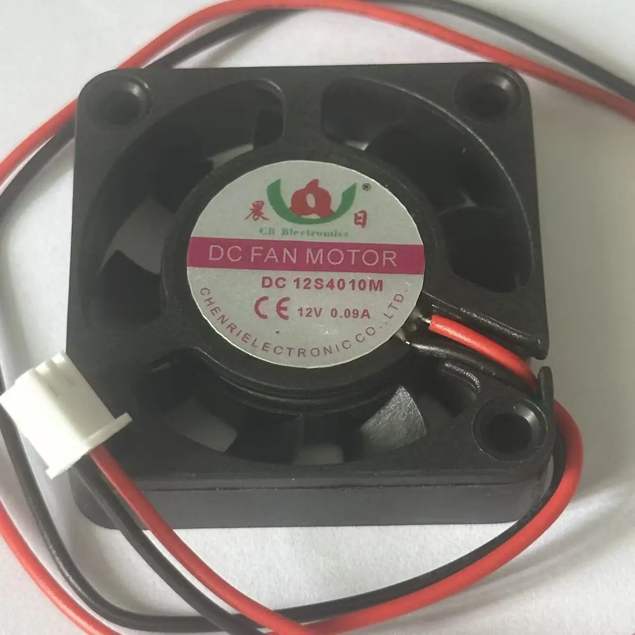 

Chenri Electronic 12S4010M DC 12V 0.09A 40x40x10mm 2-Wire Server Cooling Fan