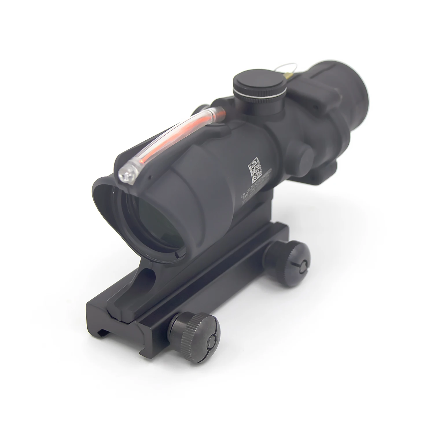 

Tacticle Optical Sight ACOG 4x32 Fiber Illuminated Red Chevron Scope with Killflash and Embossed Logo