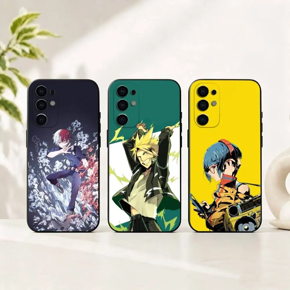 Anime My Hero A-Academia gift Phone Case For Samsung S25,S24,S21,S22,S23,S30,Ultra,S20,Plus,Fe,Lite,Note,10,Black Cover