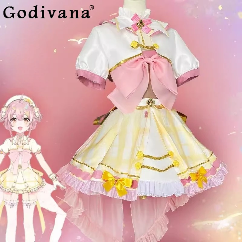 لعبة أنيمي التافي فستان بنات كوس زي حفلة زي الهالوين التأثيري فستان نسائي لعب دور الملابس مجموعة كاملة جديدة