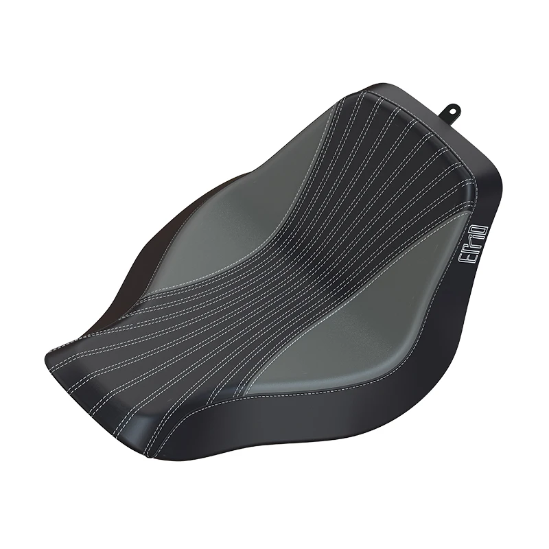 

Motorcycle wide tire front and rear short fenders, single seat cushion