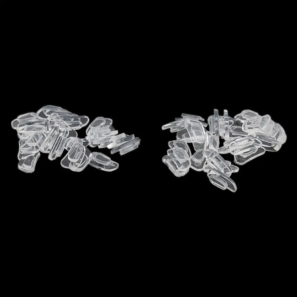 2 couleurs lunettes de soleil Silicone plaquettes nasales support poignée spécifications nez bifocal