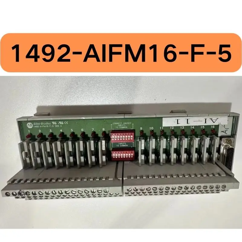 

Used module controller 1492-AIFM16-F-5 tested OK function intact