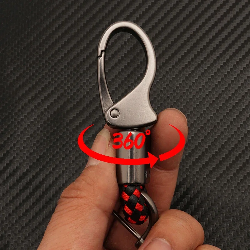 Braided Rope Keychain For KTM 1050 1090 1190 1290 Adventure R Adv Keyring Key Chain Ring Holder Motorcycle Accessories 2024 New