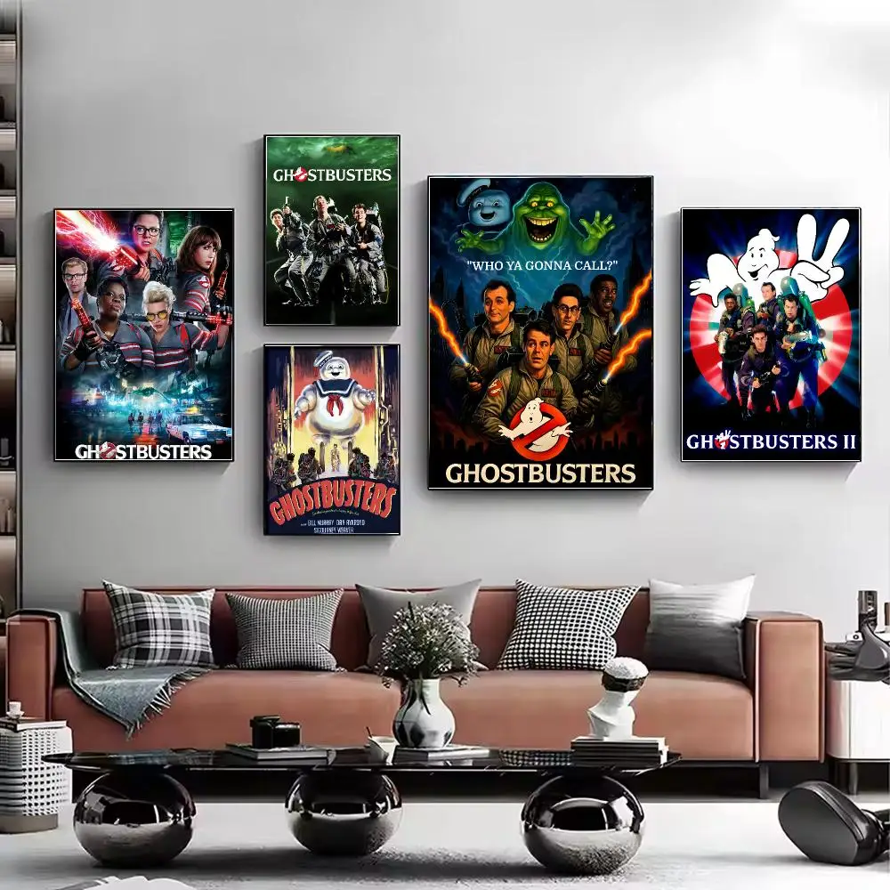 Movie G-Ghostbusters Poster Stylish Wall Art Print for Living Room Bedroom Study Office Café Home Decor Modern Gift