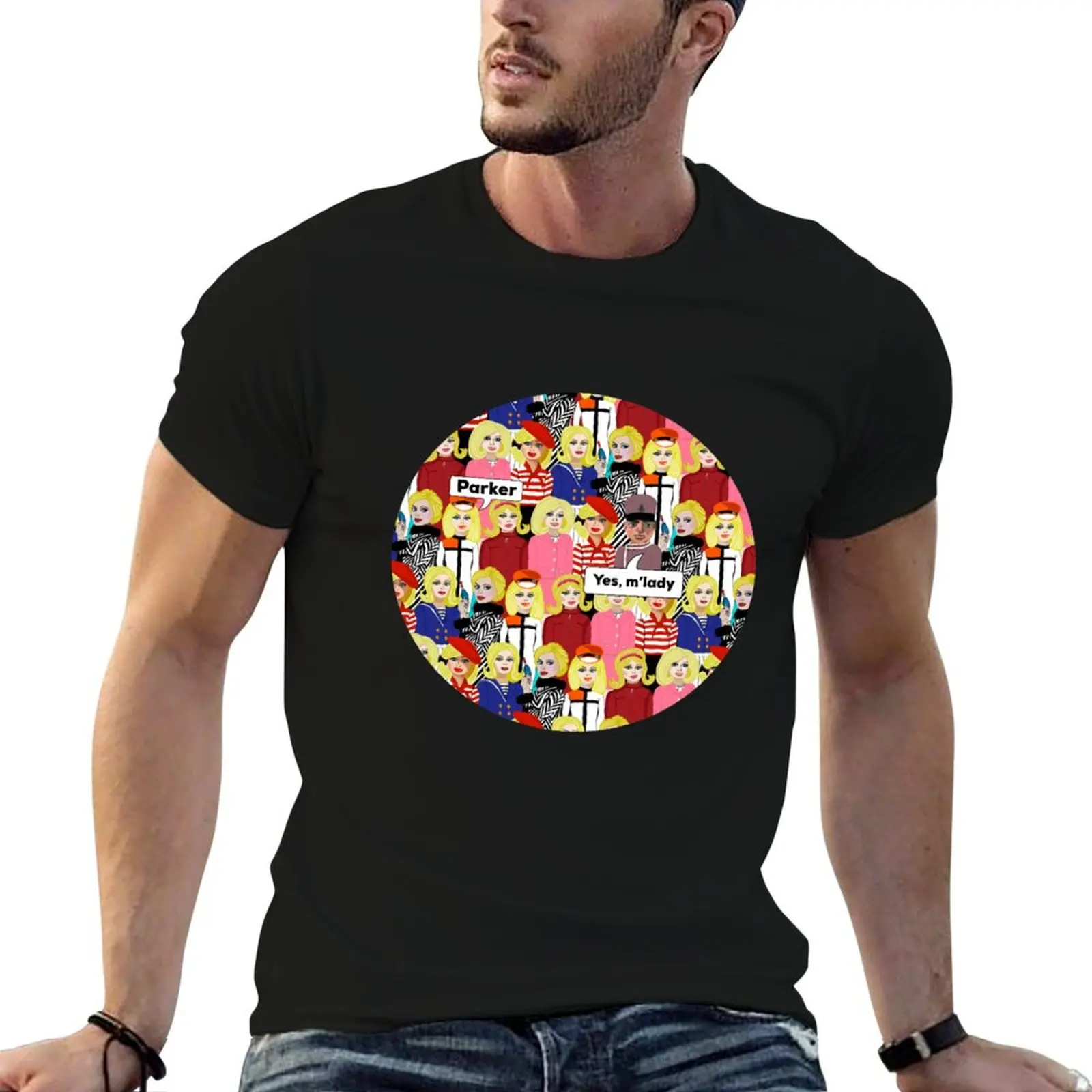 Thunderbirds Lady Penelope Style and Parker T-Shirt Holiday Vacation Tee Shirt