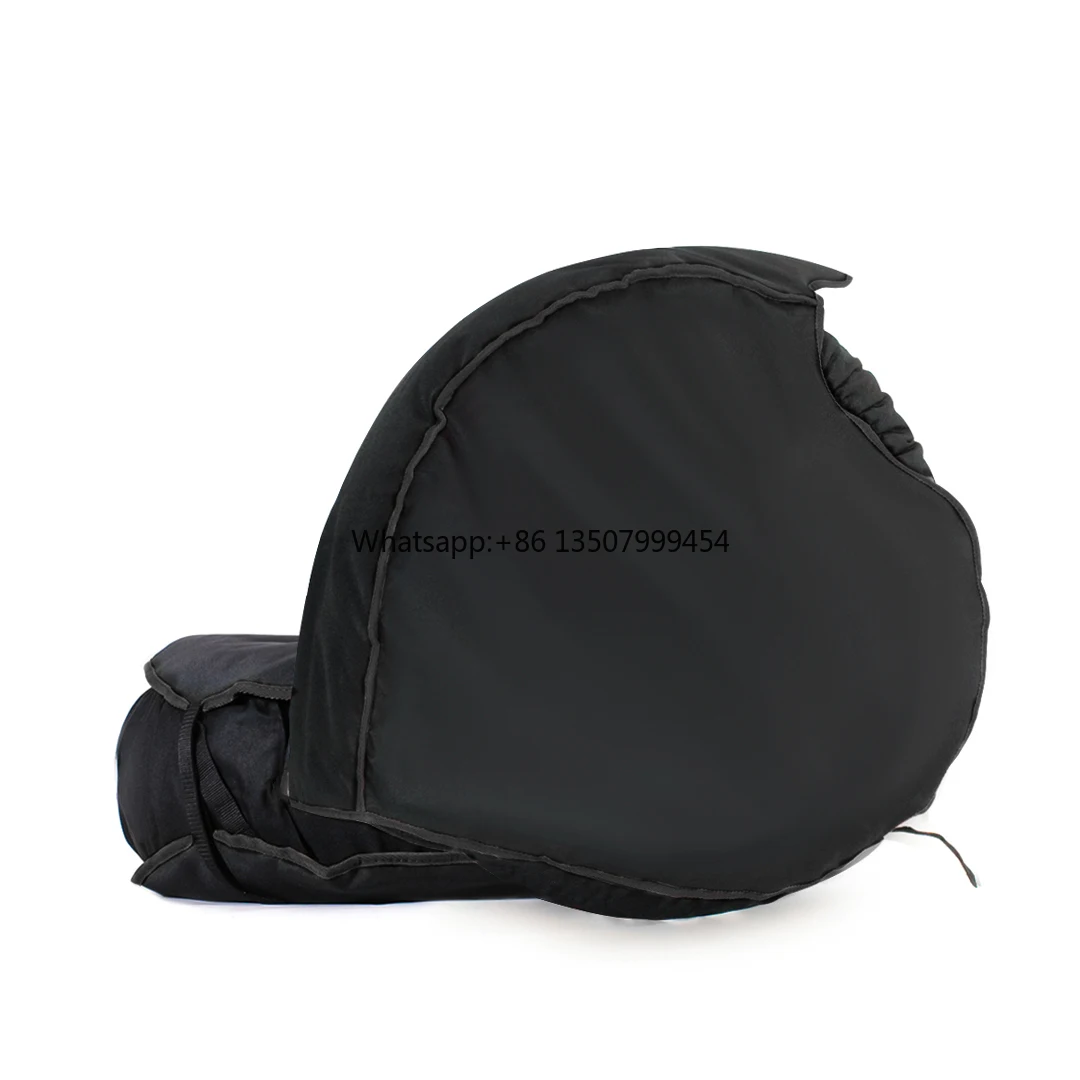 Customized Logo Motorcycle Tire Cover for Wheels