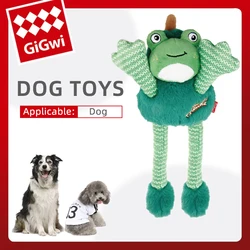 GiGwi Dog Toy Fruit Animal Series Outdoors Bite Resistance Emits Grinds Teeth Pet Toy Accessories Fleec Relaxing Pets Supplies