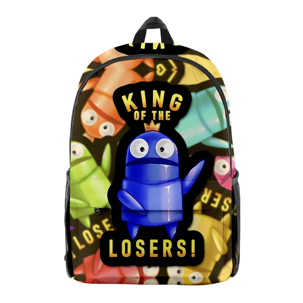 Games R.E.P.O Backpack Schoolbag Oxford Cloth Waterproof Boys Girls High-Capacity Repo 3D Printed Cartoon Schoolbag