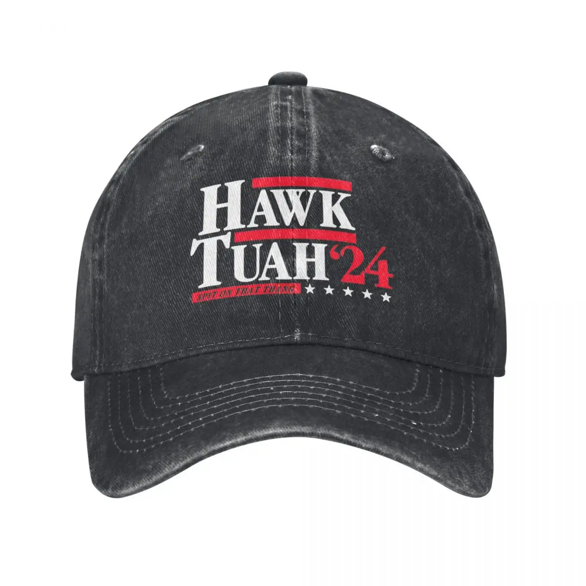 Retro Hawk Tuah 24 Unisex Style Baseball Caps Distressed Washed Caps Hat Classic Outdoor Running Golf Unstructured Soft Headwear