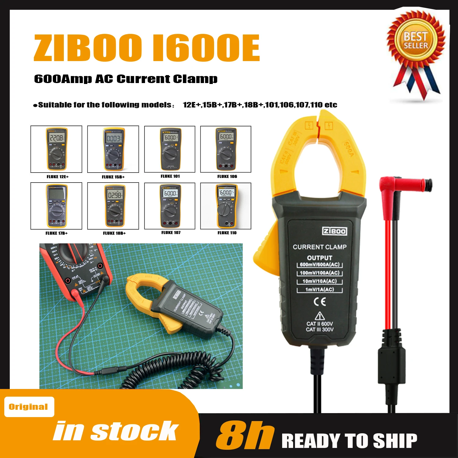 Ziboo I600E 600Amp … - image