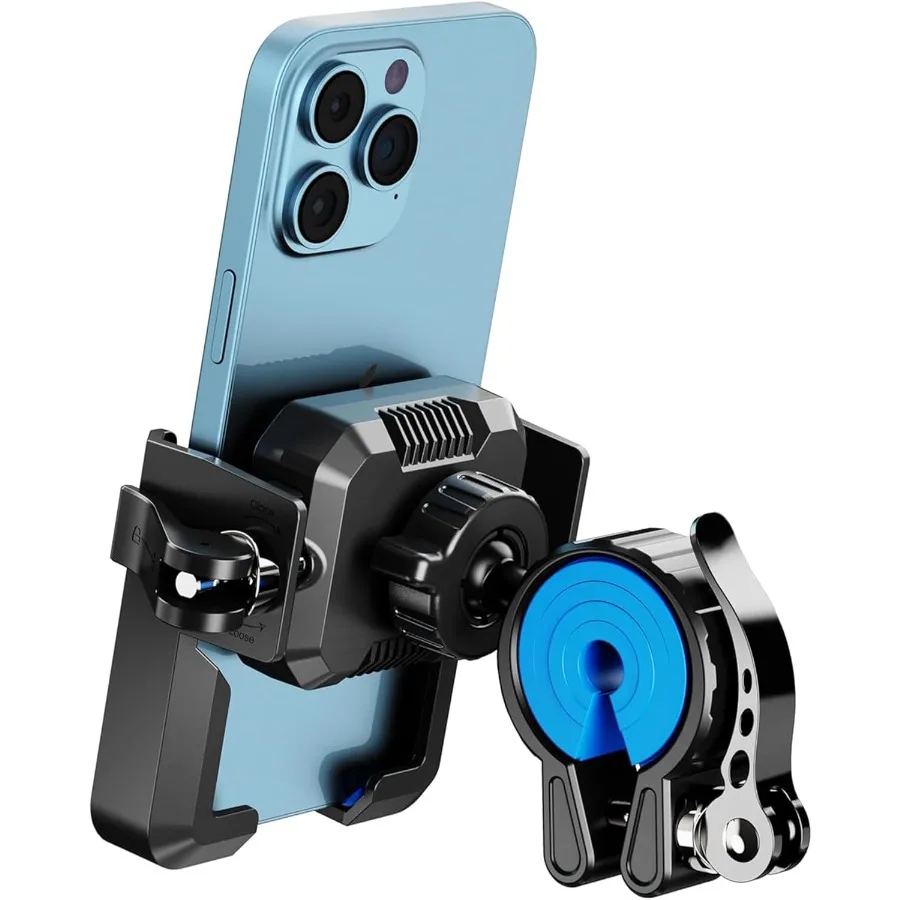 

Прочное крепление для телефона на мотоцикле для надежного крепления смартфона на велосипедах и мотоциклах, универсальное, подходит для всех смартфонов с