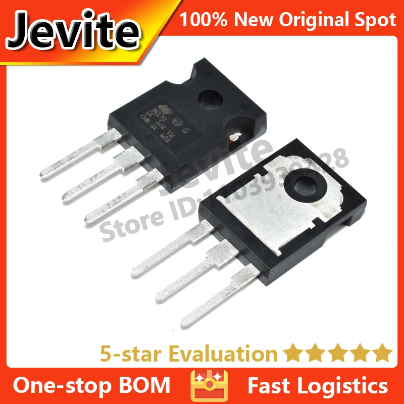 

Jevite 100% New Original electronics Controller 10-50 units/lote 3N170 STW3N170 TO-247 1700V 2.6A MOSFET transistor