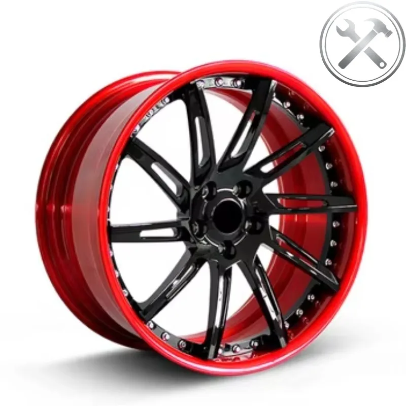

China Manufacturer Forged Alloy Wheel Rims 17 Inch Premium Universal Aftermarket Replacement Wheels