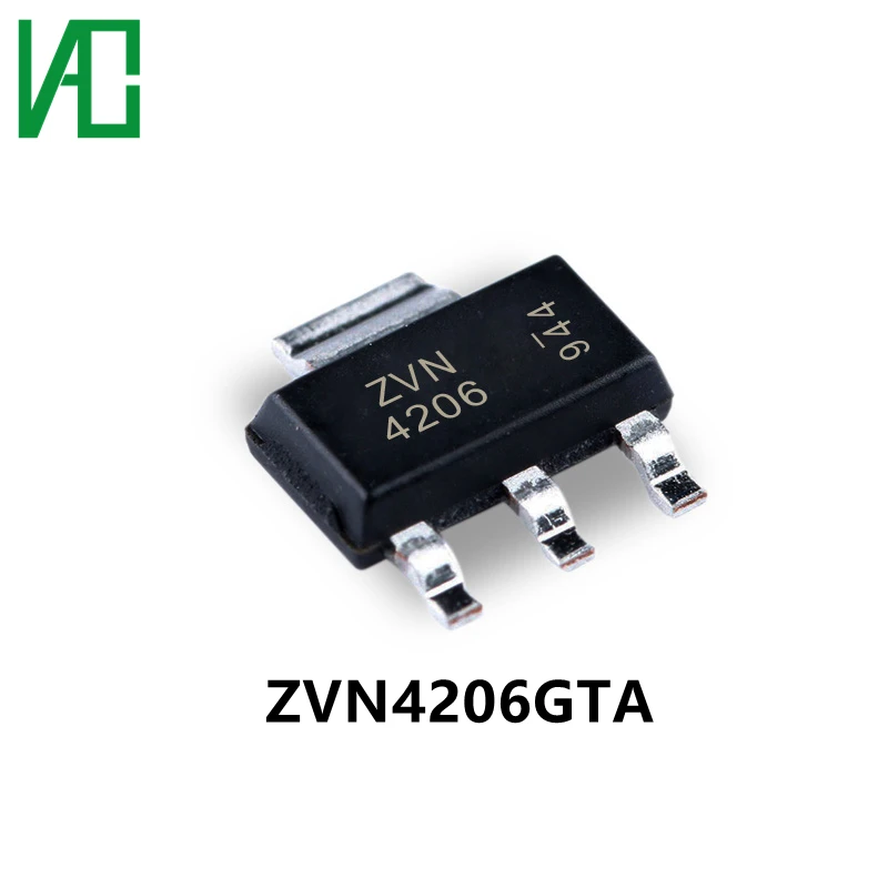 10 pz/lotto ZVN4206 ZVN4206GTA Kit Transistor MOSFET N-CH 60V 1A SOT223 In Sctock