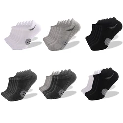 6 Pairs Women  Men Sports Socks Breathable Soft Foot Protector Sock Casual Sneakers Walking Jogging Shoes Footwear Comfortable