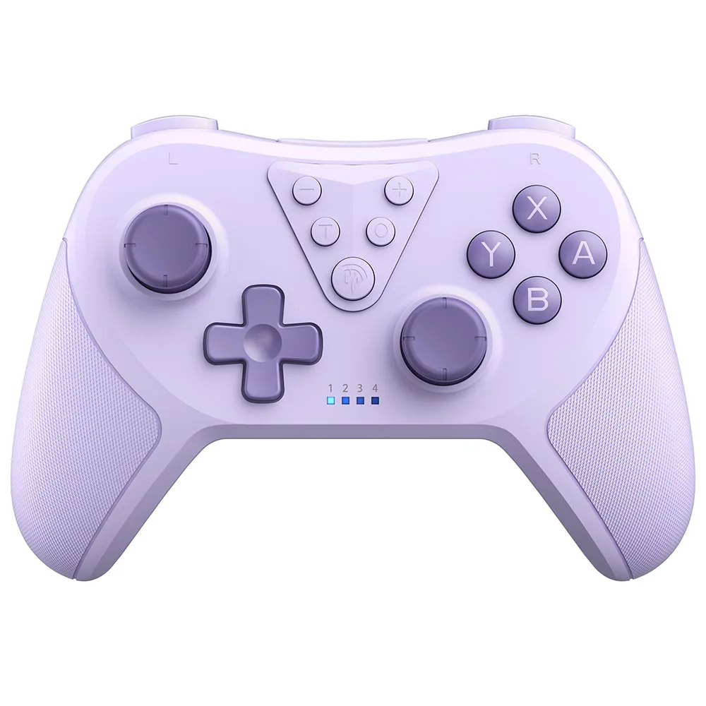 EasySMX T37 Wireless Gamepad Gaming Controller Compatible with Nintendo Switch, PC, Steam Deck, Gyro Motion Control, Purple