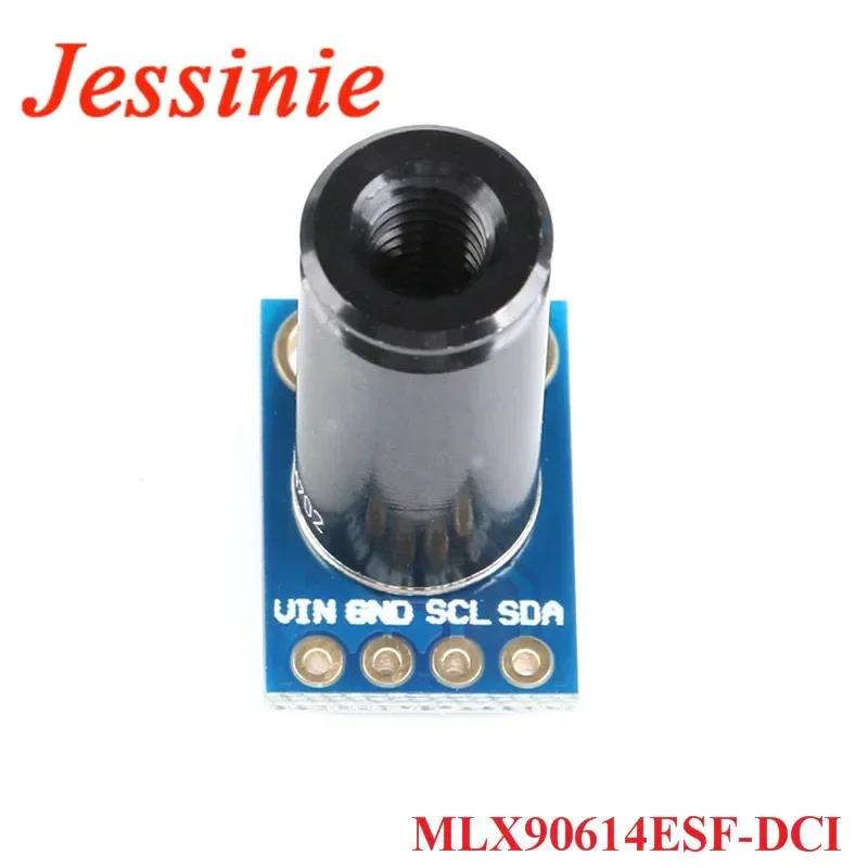 GY-906 MLX90614ESF-DCI 센서 모듈 GY-906-DCI, 고정밀 적외선 온도 측정 보드, IIC PWM 3.3-5V, MLX90614