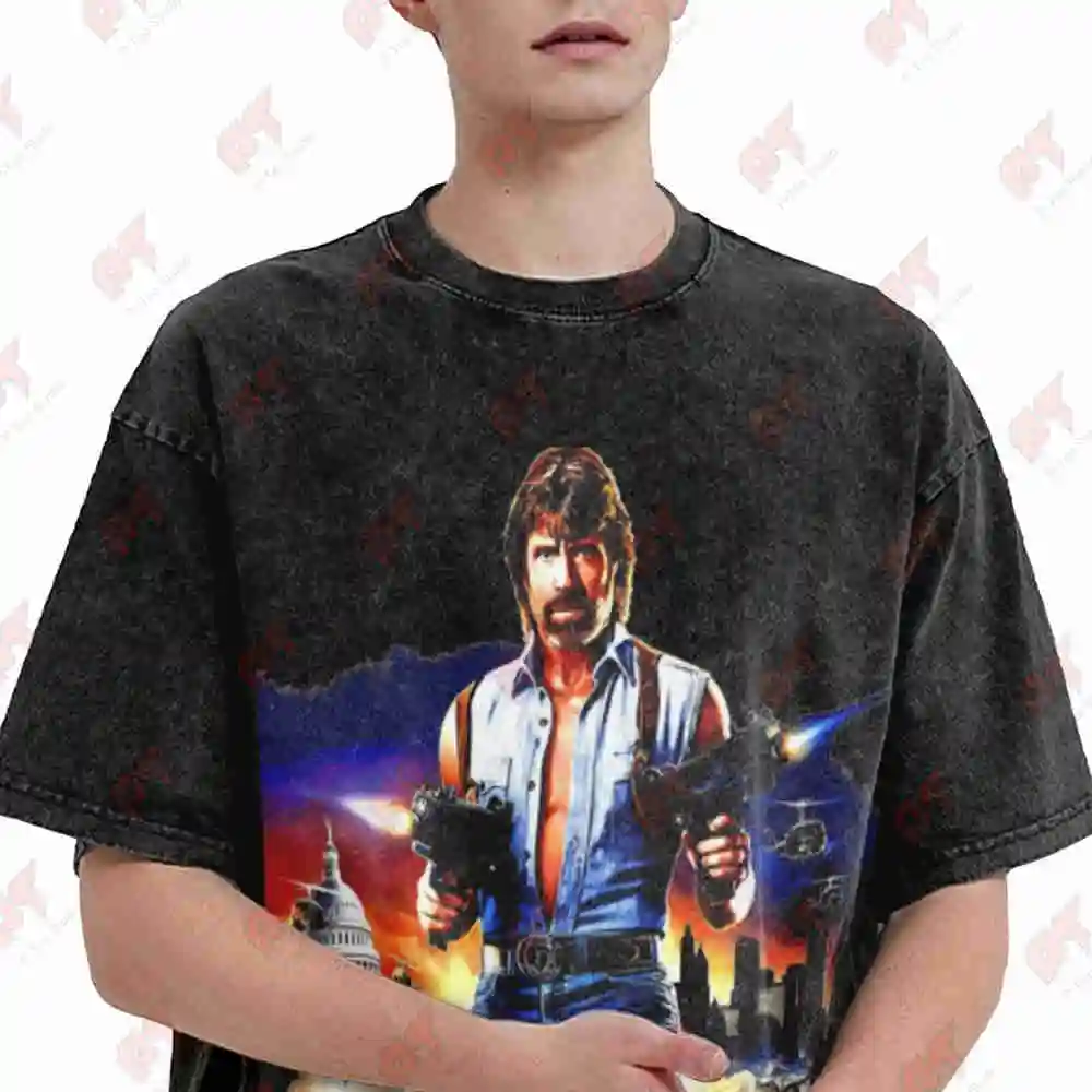 Invasion USA Active Vintage Washed Tee Pure Cotton T-Shirt