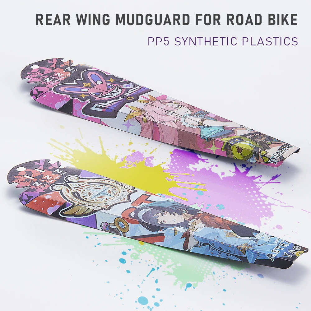 

Universal Bike Fenders Front Rear Mudguards for MTB Road Bikes Wing Style Tire Protection Cycling Accessories